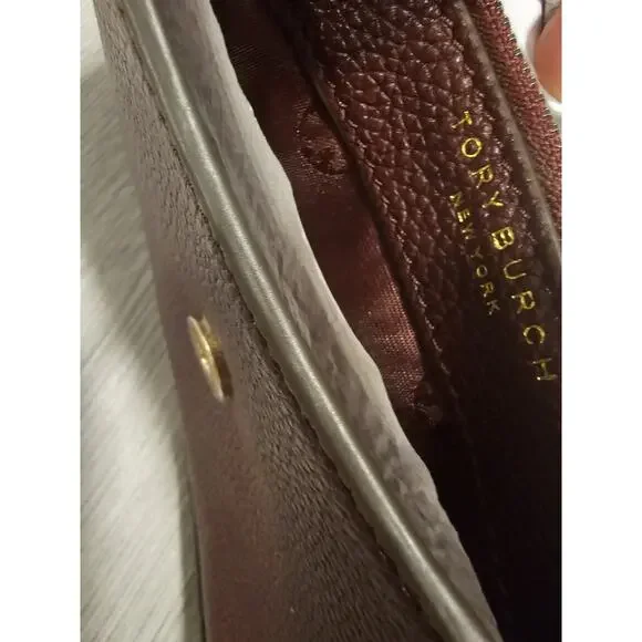NWT Tory Burch Britten Combo Crossbody Burgundy - Picture 4 of 4